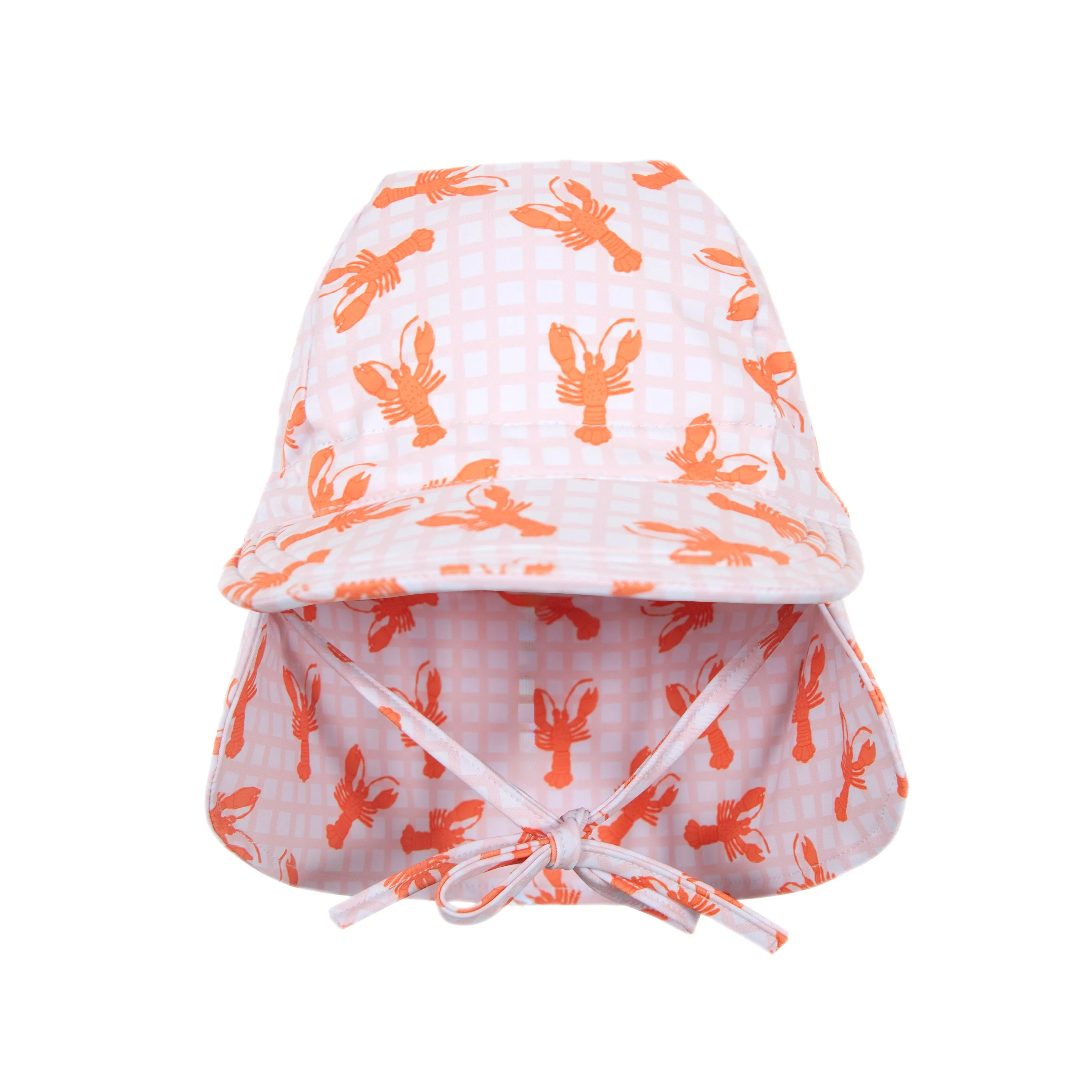 Acorn Pink Lobster SWIM Flap Cap
