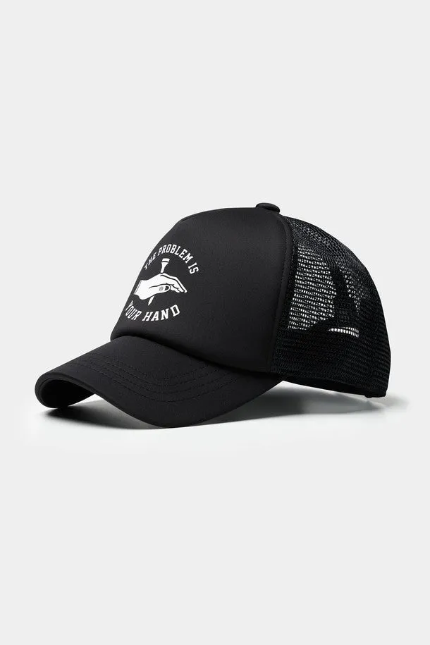 Bleeding Hand Mesh Cap