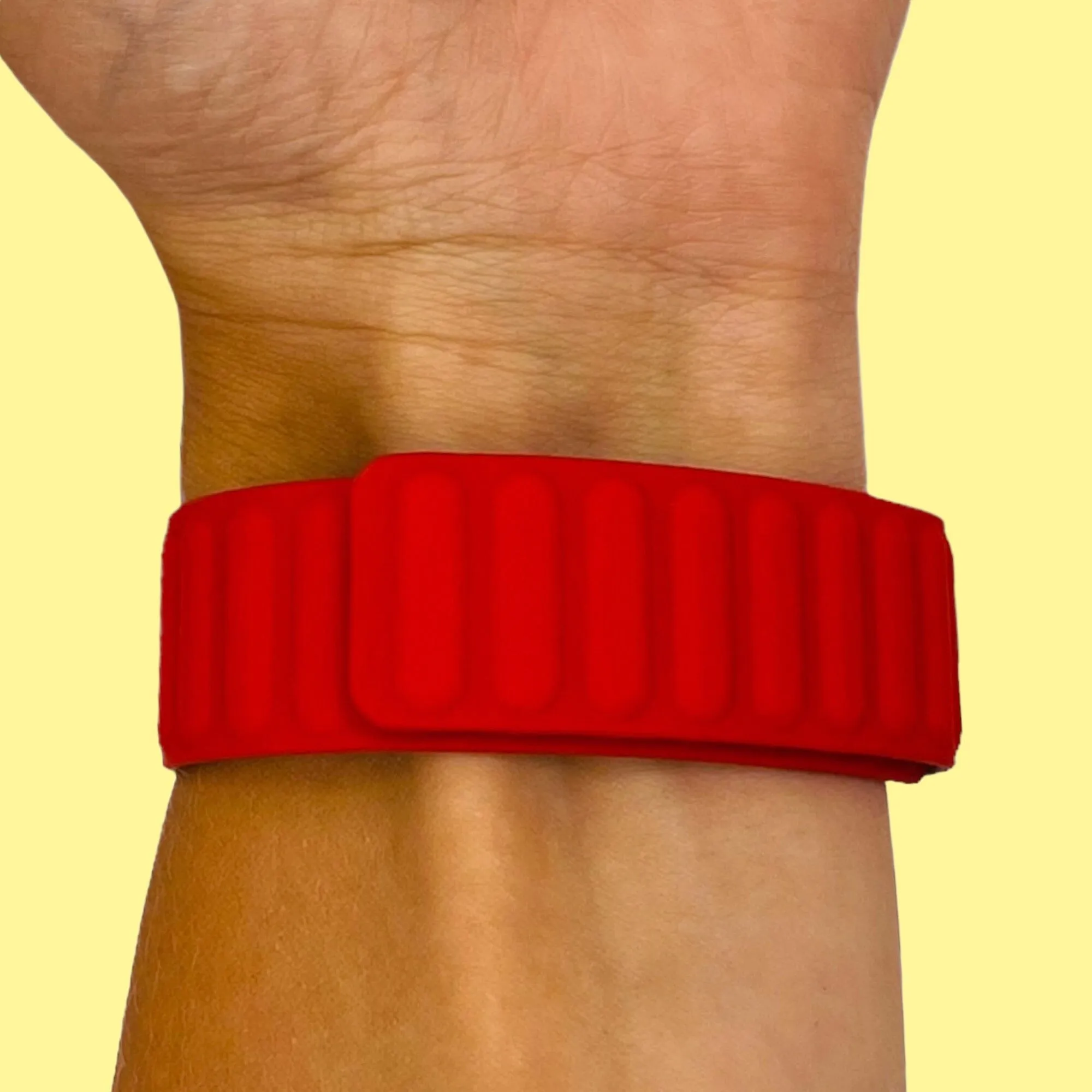 Magnetic Silicone Watch Straps Compatible with the Samsung Galaxy Watch 4 (40 & 44mm)
