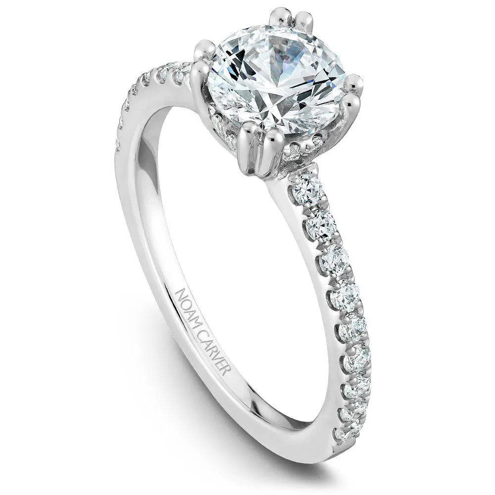 Noam Carver Engagement Ring - B004-01WS-100A